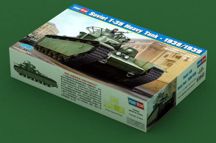 T-35 tank: specifikationer, beskrivning, foto