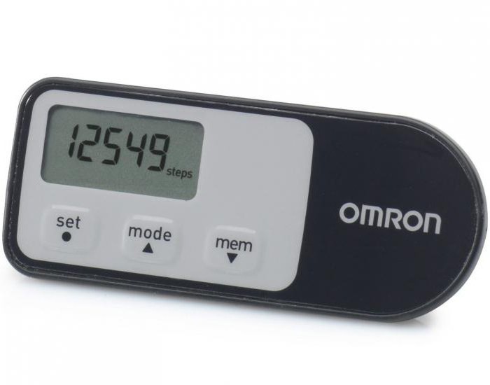 omron pedometer