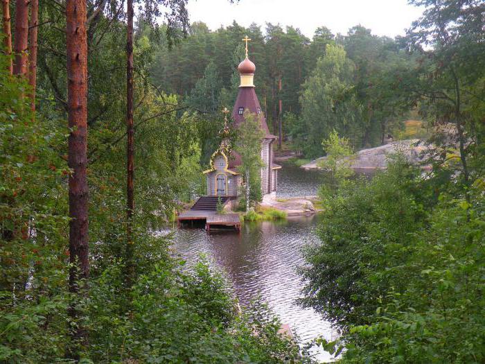 Andels tempel, den första namnet på Vuoksa 