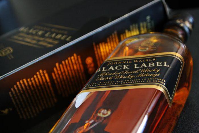 whisky johnnie walker svart