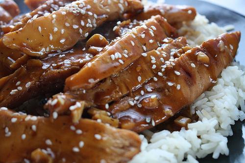 kyckling i teriyaki sås recept