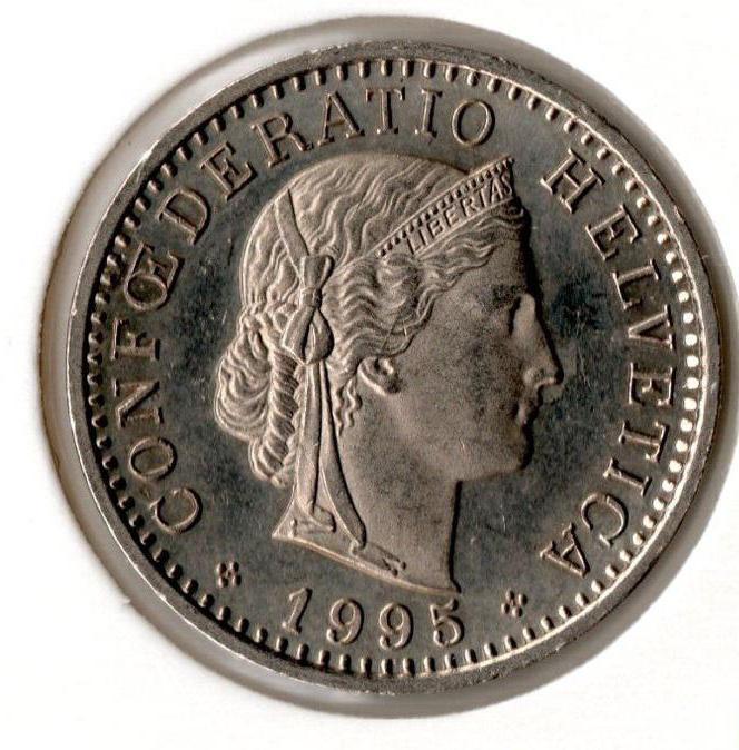 Mynt i Schweiz: beskrivning och kort historia