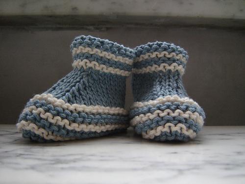 Vi gör baby booties