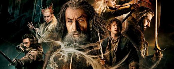 Filmen "The Hobbit": skådespelare och roller