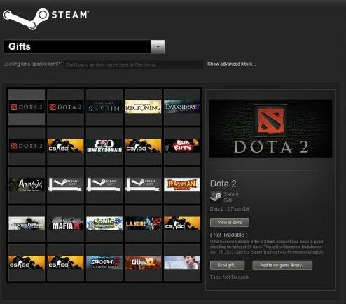 Inventar Kostnad Steam