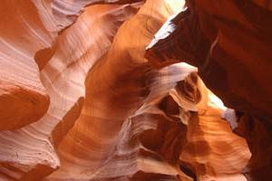 Antilope Canyon. beskrivning