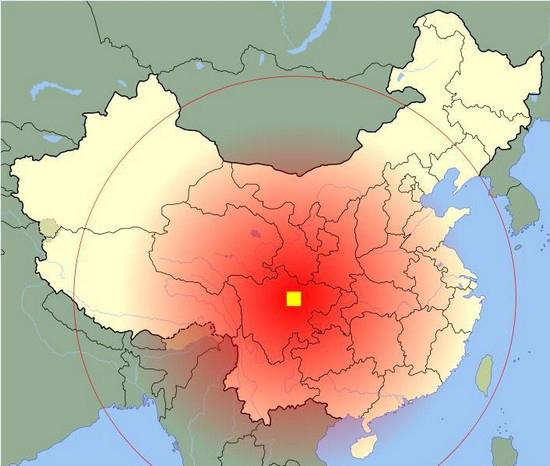 Den mest förödande jordbävningen i Kina