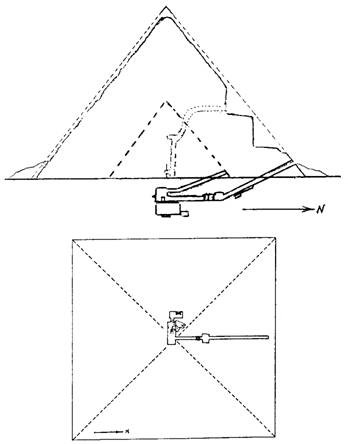 Micherines pyramid i Kairo