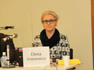 Rysslands politiker Elena Ponomareva