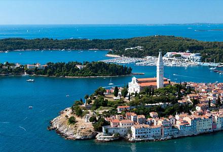 Adriatiska havet. Sevärdheter i Kroatien
