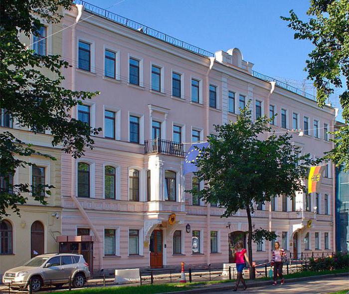 hur man kommer till tyska konsulatet i St. Petersburg