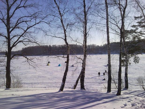 rekreationscenter på Istriens reservoar