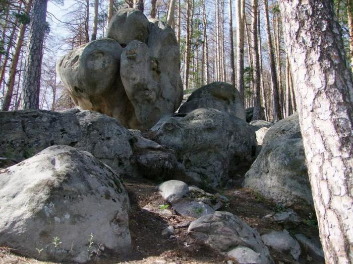 Vackra ställen i Samara-regionen: Tsaryov Kurgan, Blue Lake, Samara-lök