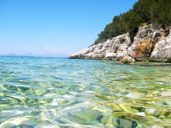 Oförglömlig strandlov i Grekland