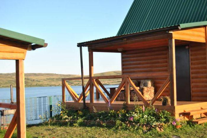 Lake Beloe (Altai Territory): rekreationscenter 