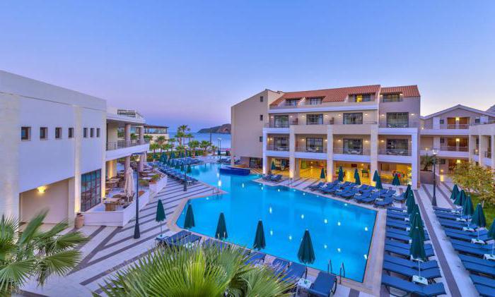 Porto Platanias Village Resort & Spa 4 * (Grekland, Kreta): beskrivning av rum, service, recensioner