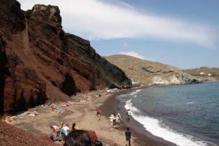 Santorini, Grekland: Den mest sannolika informationen om ön första hand