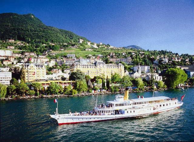 Schweiz, Montreux - högklassig europeisk utväg