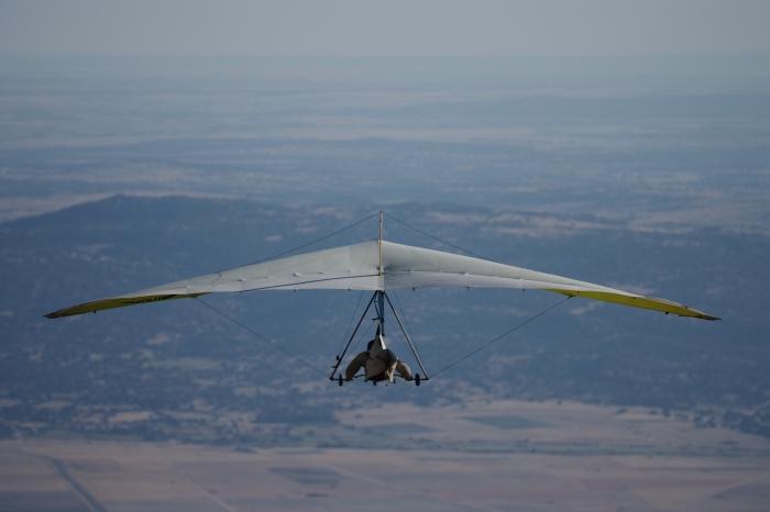 Häng glidflygplan med motor