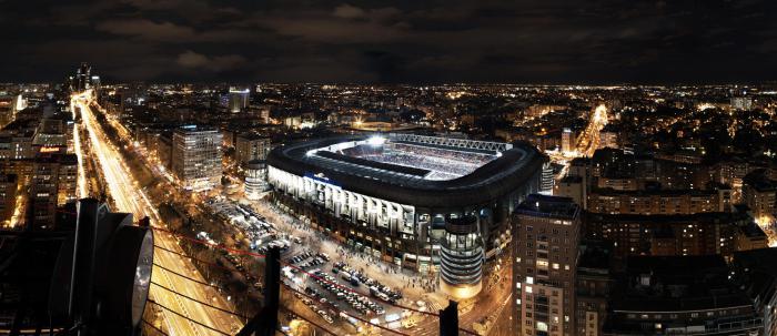 kapaciteten på stadion Santiago Bernabeu