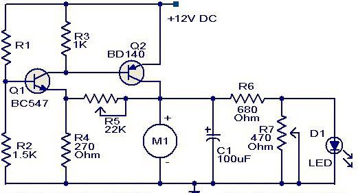 Triac effektreglerkrets 