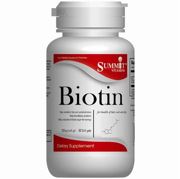 Biotin tillskott - vitaminer för att förstärka hår och naglar