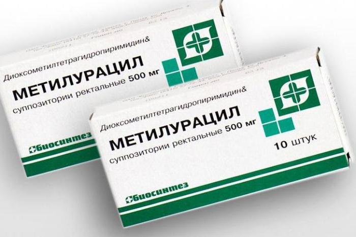 metyluracil suppositorier i gynekologi testimonials ansökan