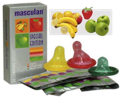 Kondomer maskulan: typer, pris, recensioner